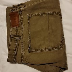 Mens Olive Green Levi's Dockers Jeans 40x32